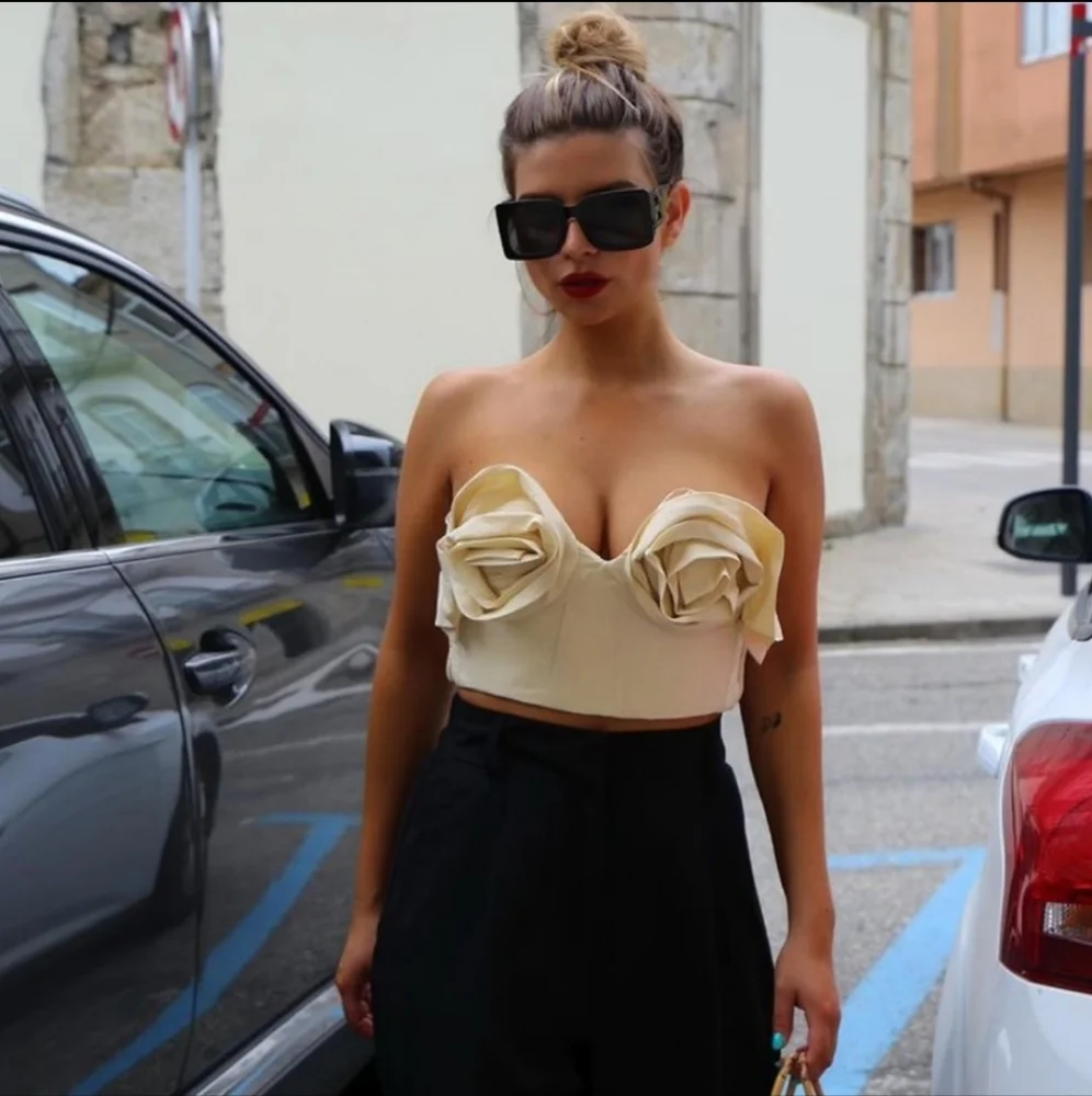 🎈LAST ONE! Zara Limited edition Floral Bustier - Picture 14 of 16